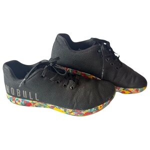 NOBULL Superfabric Trainer Low Cross Training Shoes Mens 10.5 / Womens 12 Black